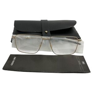 Porsche Design Titanium Eyeglasses Frames Model P8378 Gunmetal Rectangular